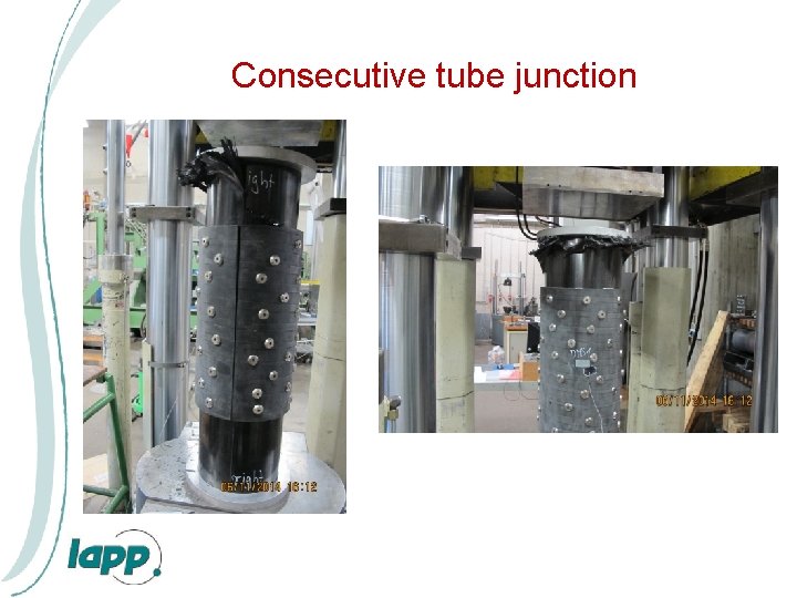 Consecutive tube junction 