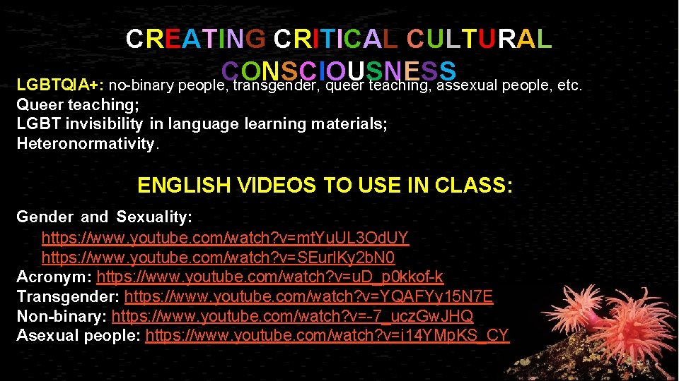 CRE AT I NG CRI T I CAL CUL T URAL C O N