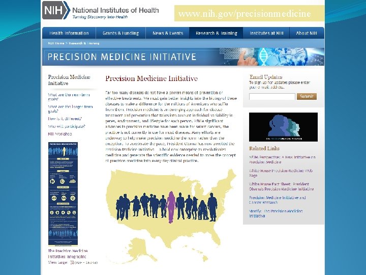 www. nih. gov/precisionmedicine 