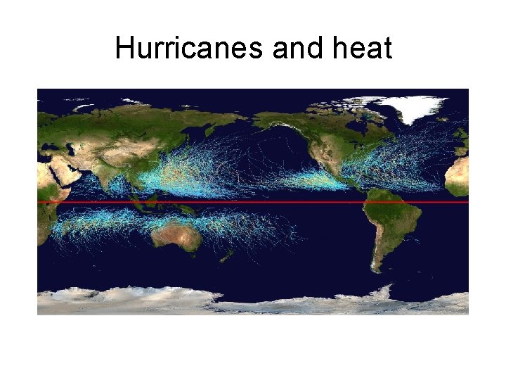Hurricanes and heat 