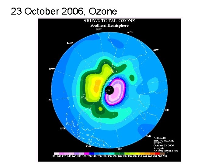 23 October 2006, Ozone 