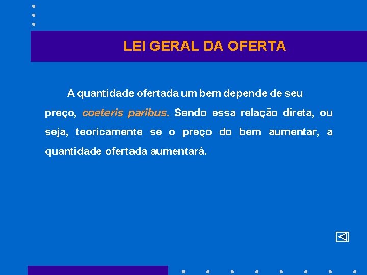 TEORIA ECONMICA I Princpios de Microeconomia INTRODUO MICROECONOMIA