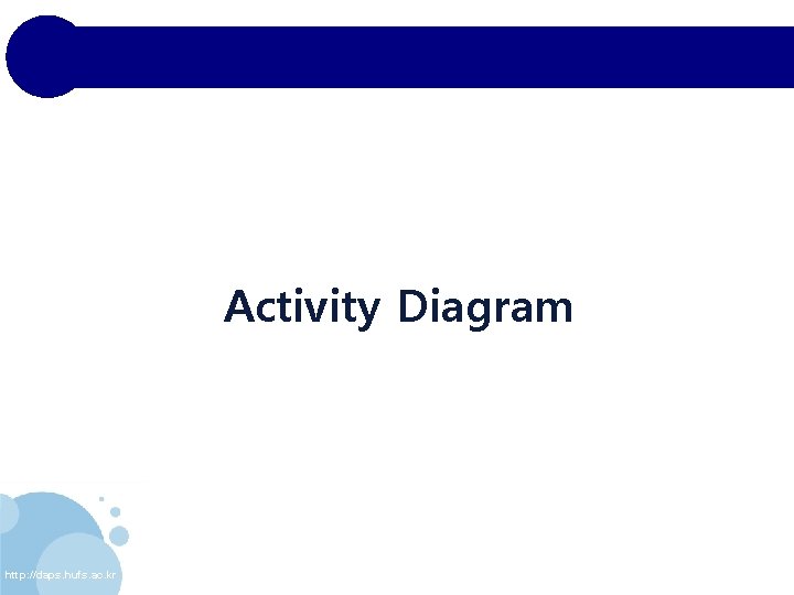 Activity Diagram http: //daps. hufs. ac. kr 