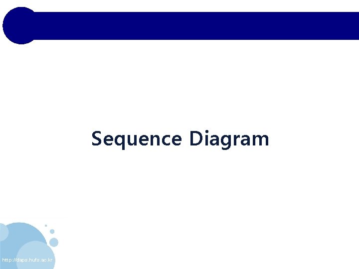 Sequence Diagram http: //daps. hufs. ac. kr 