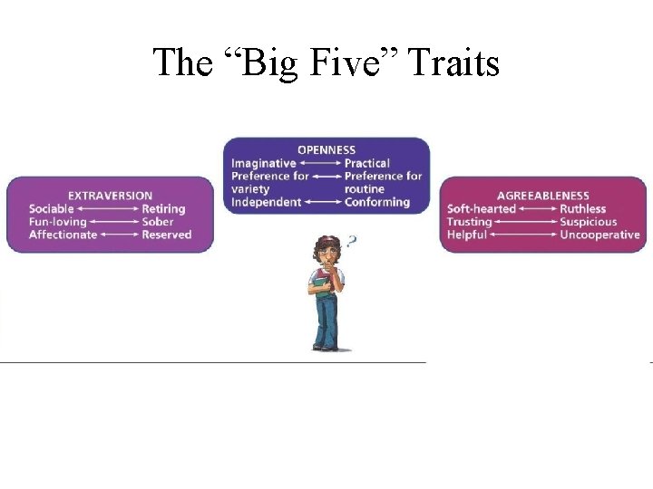 The “Big Five” Traits 