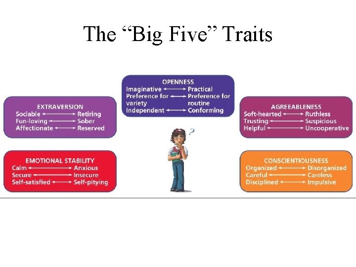 The “Big Five” Traits 