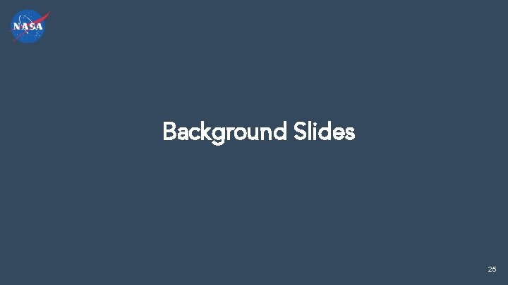 Background Slides 25 