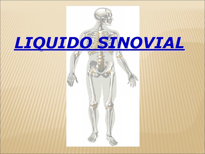 LIQUIDO SINOVIAL 