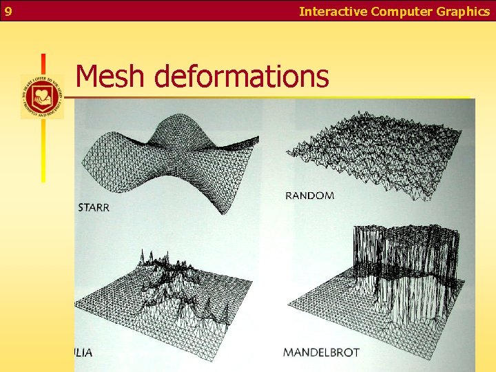 9 Interactive Computer Graphics Mesh deformations 