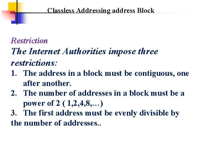 10 Part IV Network layer Copyright The Mc