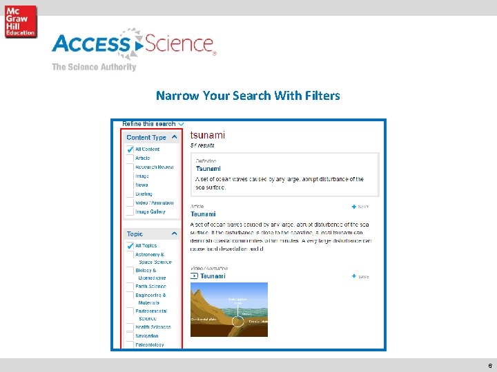 Narrow Your Search With Filters Mc. Graw-Hill Professional Learn More. Do More. 6 