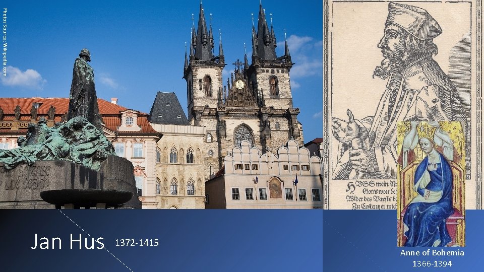 Photos Source: Wikipedia. com Jan Hus 1372 -1415 Anne of Bohemia 1366 -1394 
