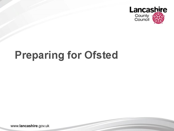 Preparing for Ofsted 