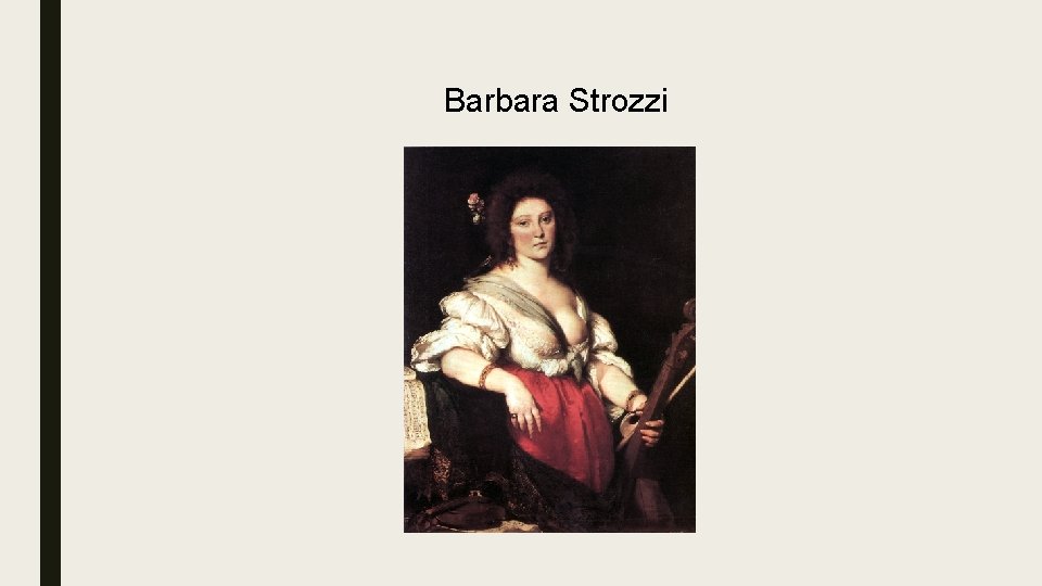 Barbara Strozzi 