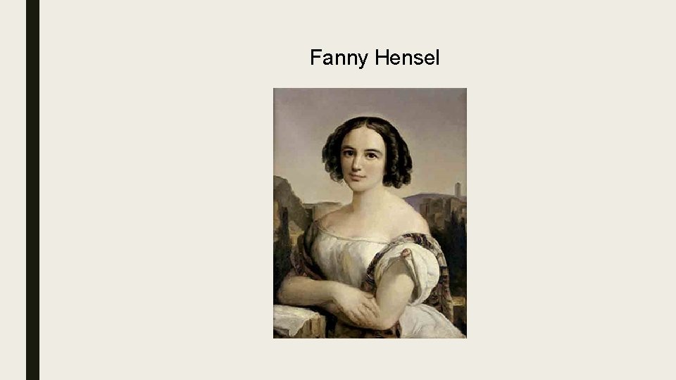Fanny Hensel 