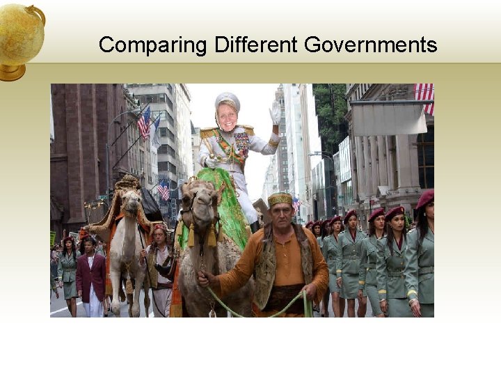 Comparing Different Governments 