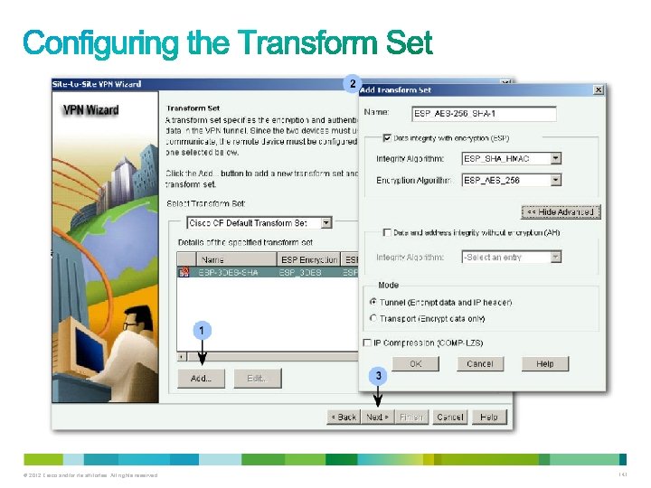 © 2012 Cisco and/or its affiliates. All rights reserved. 141 