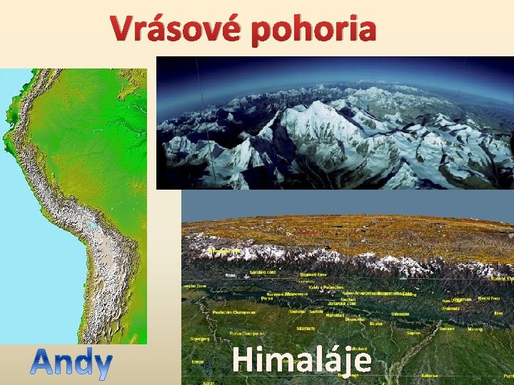 Vrásové pohoria Himaláje 