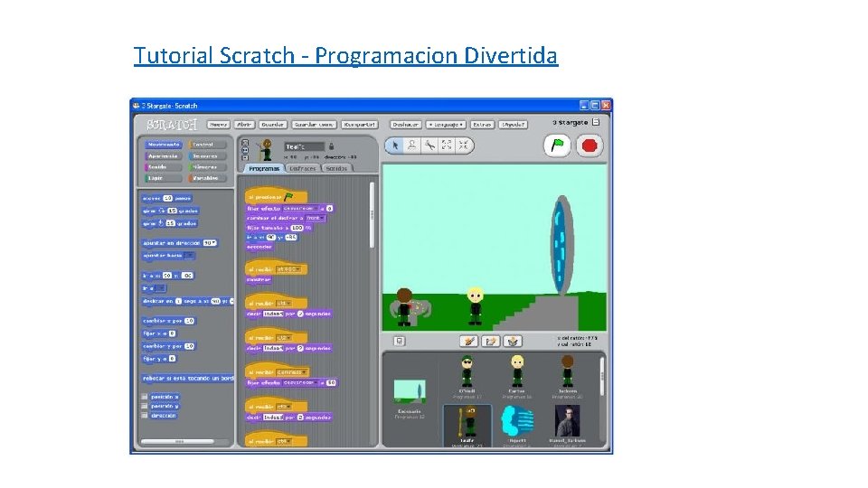 Tutorial Scratch - Programacion Divertida 
