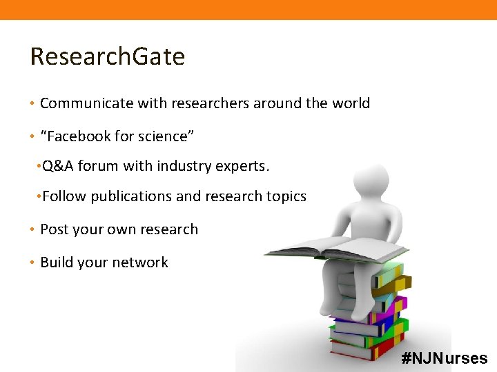 Research. Gate • Communicate with researchers around the world • “Facebook for science” •