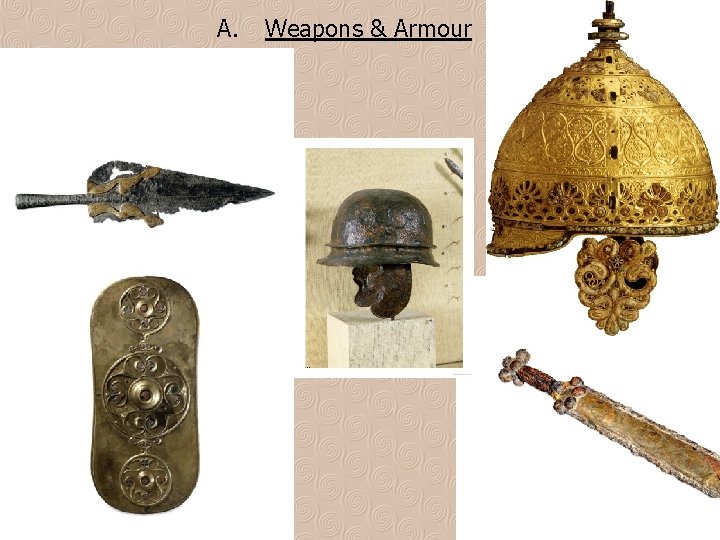 A. Weapons & Armour 