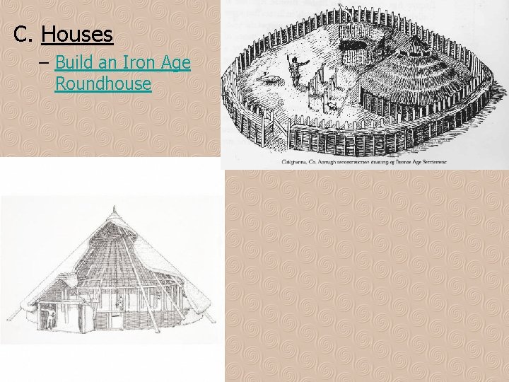 C. Houses – Build an Iron Age Roundhouse 