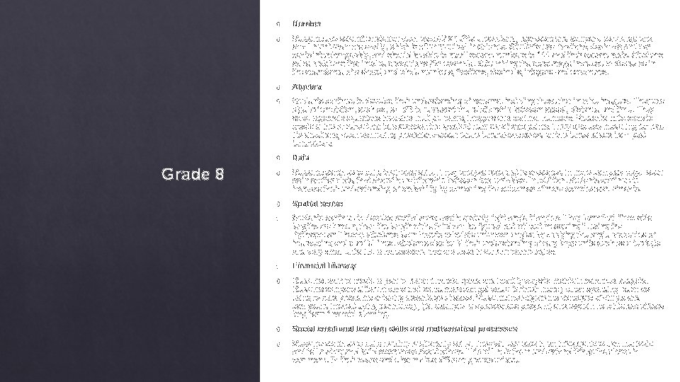 Grade 8 Number Students use scientific notation such as 5. 46 × 106 to Grade 8 Number Students use scientific notation such as 5. 46 × 106 to