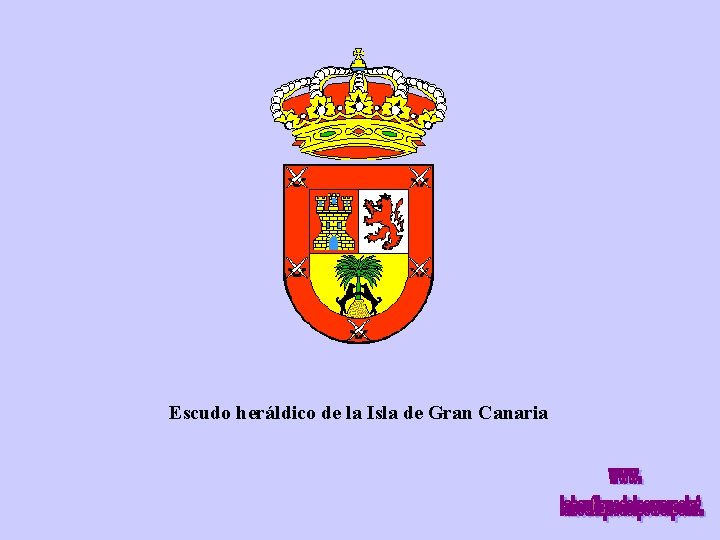 Escudo heráldico de la Isla de Gran Canaria 