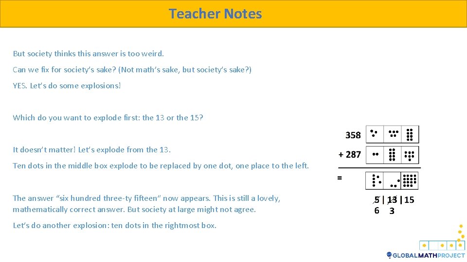 Teacher Notes But society thinks this answer is too weird. Can we fix for Teacher Notes But society thinks this answer is too weird. Can we fix for