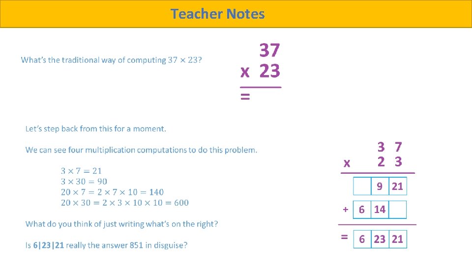 Teacher Notes Teacher Notes