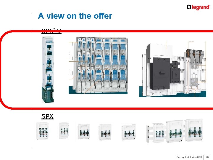 A view on the offer SPX 3 -V SPX Energy Distribution SBU 25 