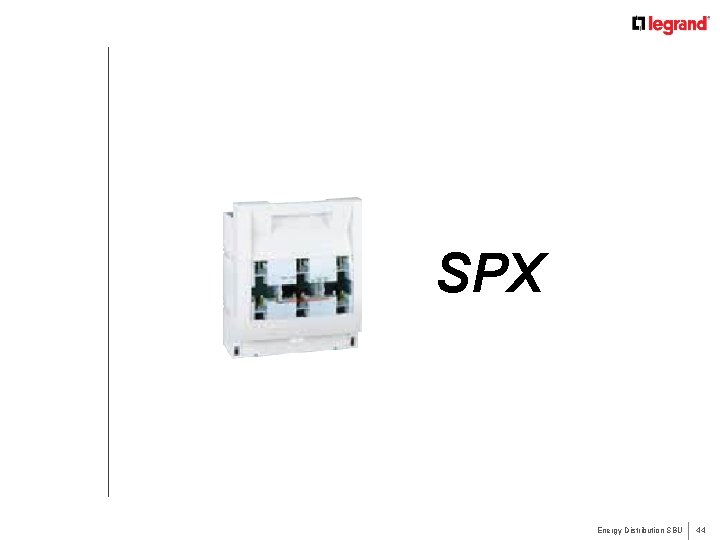 SPX Energy Distribution SBU 44 