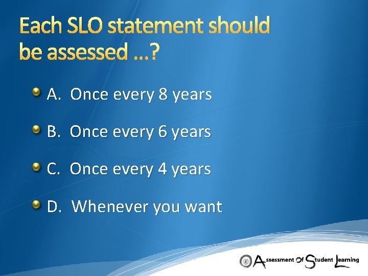 Core Competency Assessment Results and Reflection Presented By