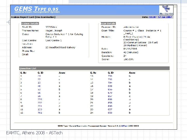 Reporting & Statistics Exam Schedule Question Paper (Long Form, Short Form etc. ) Question