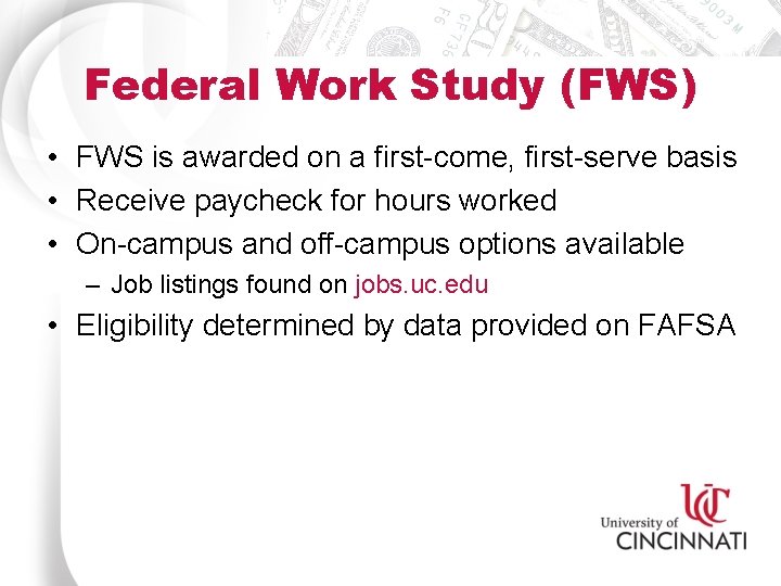 Financial Aid Money Management Agenda Federal Student Aid