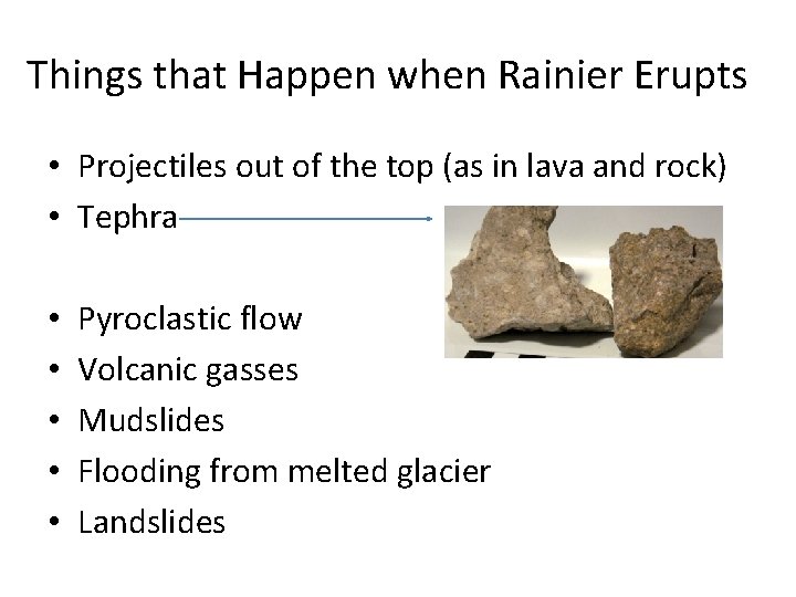 Mount Rainier By Drew Schweiger Past Eruptions in