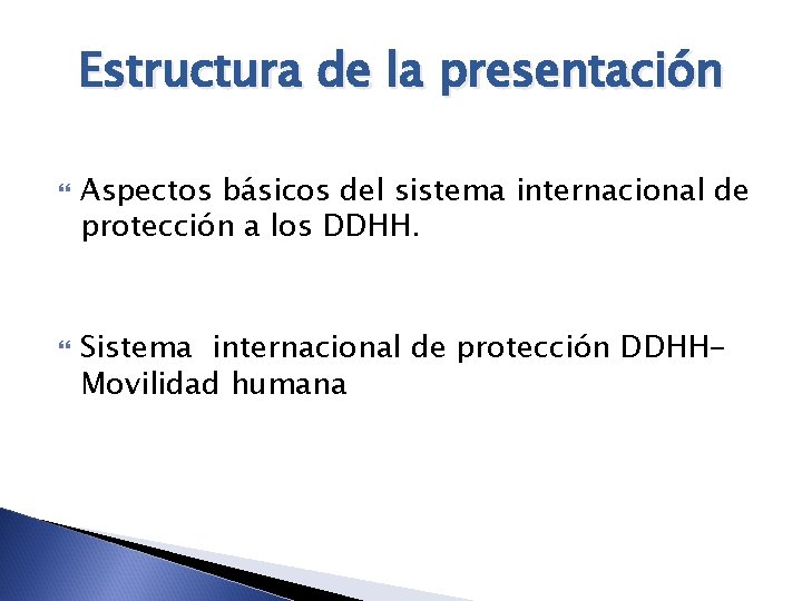 El Sistema Universal de Proteccin de los Derechos