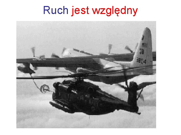 Ruch jest względny 