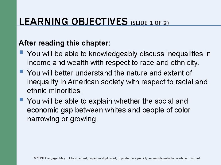LEARNING OBJECTIVES (SLIDE 1 OF 2) After reading this chapter: § You will be LEARNING OBJECTIVES (SLIDE 1 OF 2) After reading this chapter: § You will be
