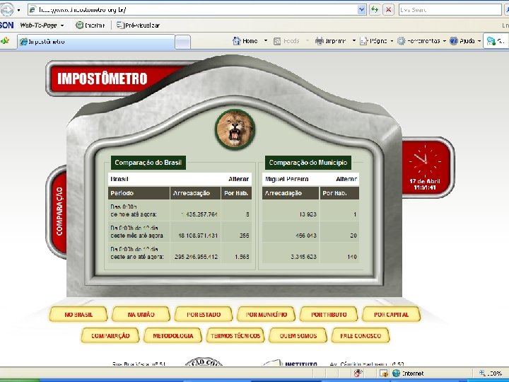 PROGRAMA NACIONAL DE EDUCAÇÃO FISCAL - PNEF Portaria MEC/MF 413/02 Convênio 001/06 FERRAMENTAS DE PROGRAMA NACIONAL DE EDUCAÇÃO FISCAL - PNEF Portaria MEC/MF 413/02 Convênio 001/06 FERRAMENTAS DE