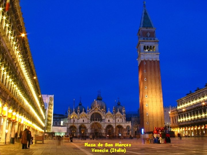 Plaza de San Marcos Venecia (Italia) 