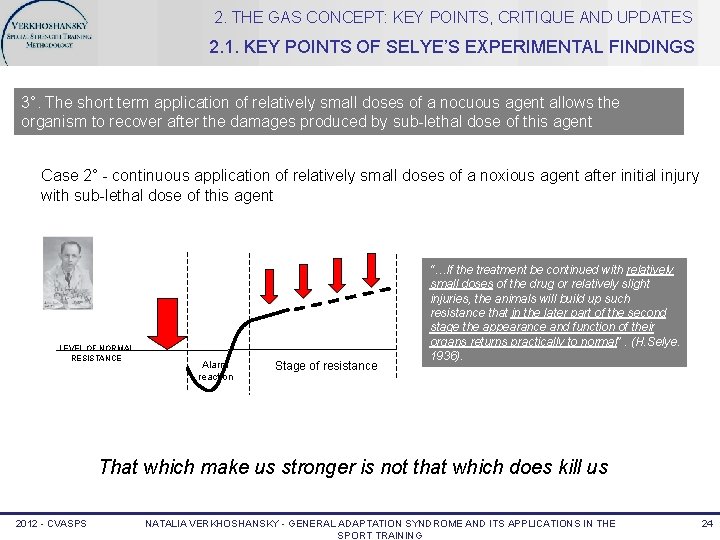 2. THE GAS CONCEPT: KEY POINTS, CRITIQUE AND UPDATES 2. 1. KEY POINTS OF
