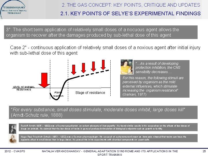 2. THE GAS CONCEPT: KEY POINTS, CRITIQUE AND UPDATES 2. 1. KEY POINTS OF