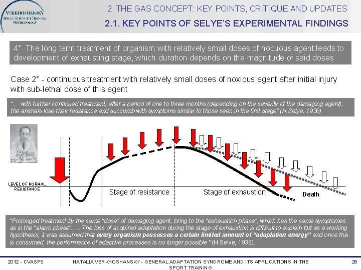 2. THE GAS CONCEPT: KEY POINTS, CRITIQUE AND UPDATES 2. 1. KEY POINTS OF
