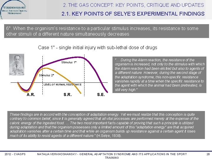 2. THE GAS CONCEPT: KEY POINTS, CRITIQUE AND UPDATES 2. 1. KEY POINTS OF