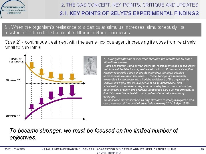 2. THE GAS CONCEPT: KEY POINTS, CRITIQUE AND UPDATES 2. 1. KEY POINTS OF
