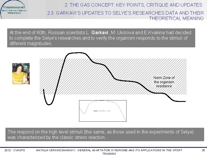 2. THE GAS CONCEPT: KEY POINTS, CRITIQUE AND UPDATES 2. 3. GARKAVI’S UPDATES TO