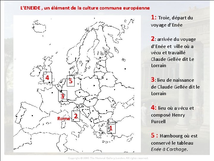 L’ENEIDE , un élément de la culture commune européenne 1: Troie, départ du voyage