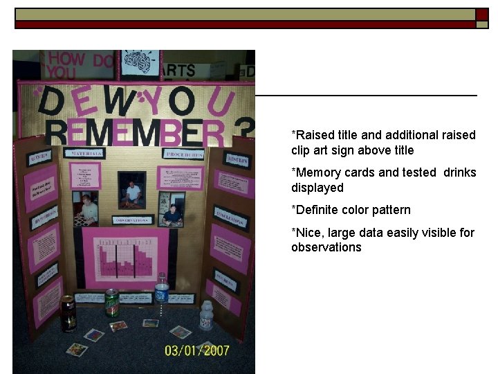 *Raised title and additional raised clip art sign above title *Memory cards and tested