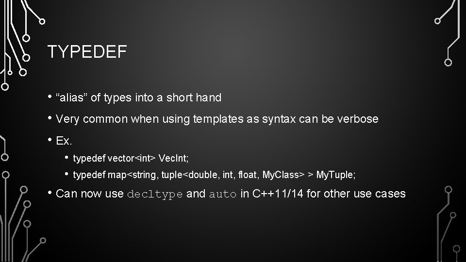 C REVIEW TEMPLATES GENERIC PROGRAMMING Programmingdeveloping algorithms ...